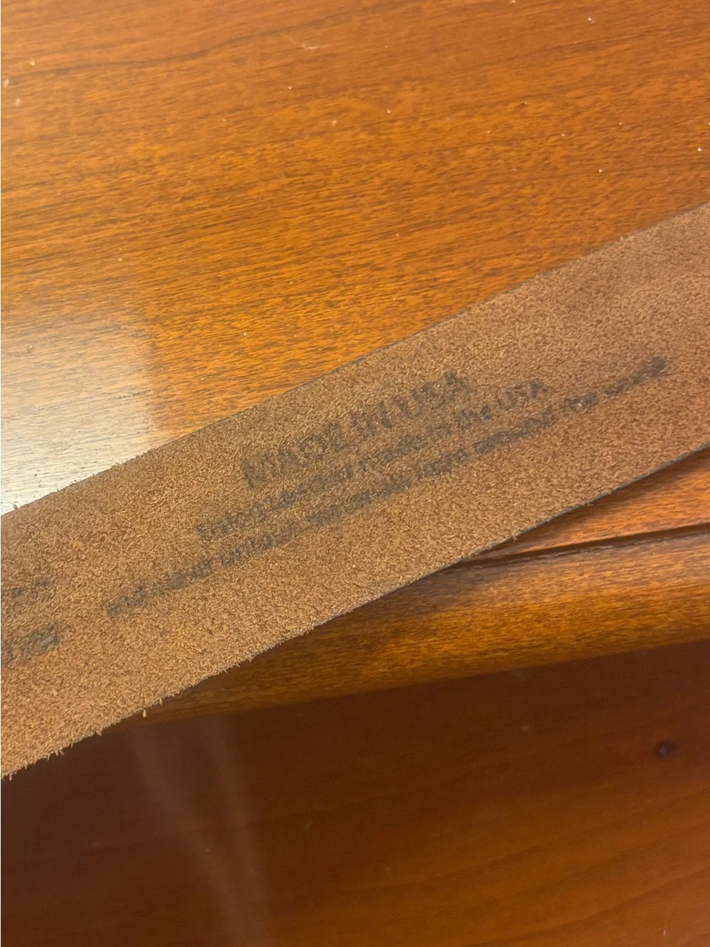 Tony Lama Brown Leather Western Belt